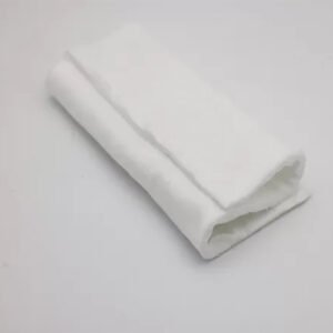 1100 Degrees High Temperature Resistance For Pipe Insulation 1120gsm High Silica Needle Mat