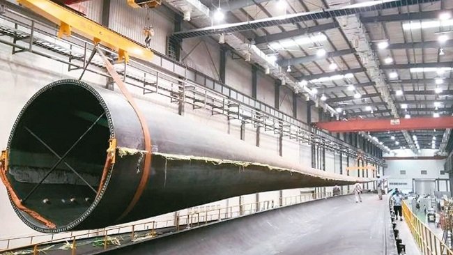 application Wind turbine blades